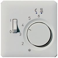 Лицевая панель Jung CD500 для терморегулятора светло-серый картинка